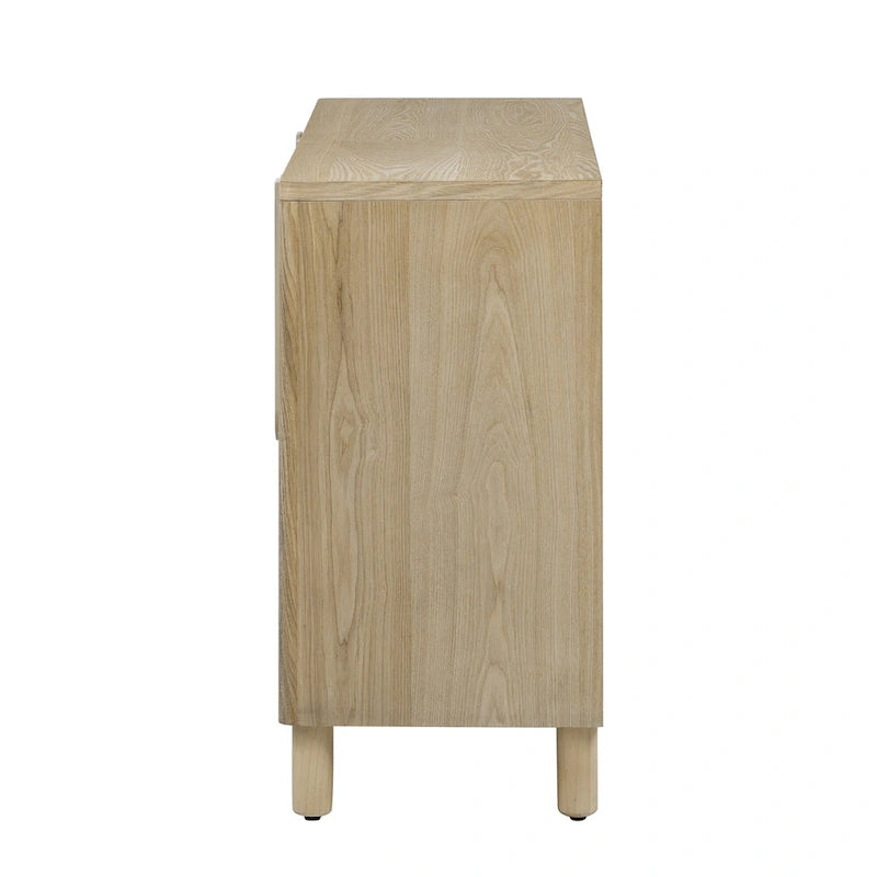 122 cm Buffet Sideboard mit verstellbaren Einlegeböden