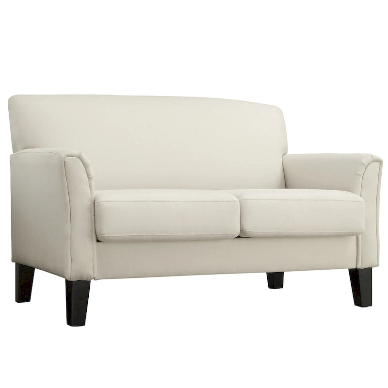 Modernes Loveseat mit Kissenrückenlehne