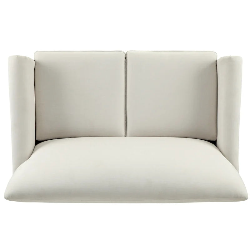 Modernes Loveseat mit Kissenrückenlehne