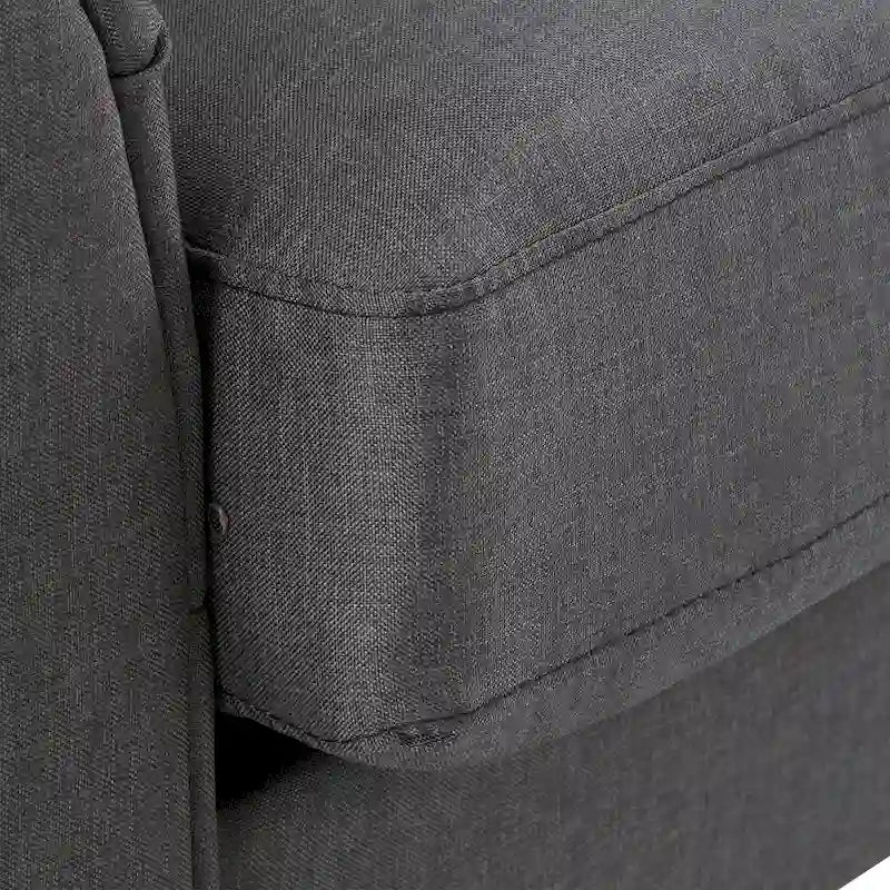 Modernes Loveseat mit Kissenrückenlehne
