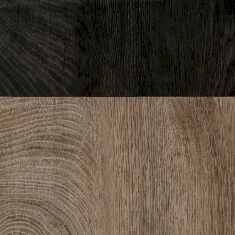 Übergangs-Schreibtisch aus Holz und Schwarz