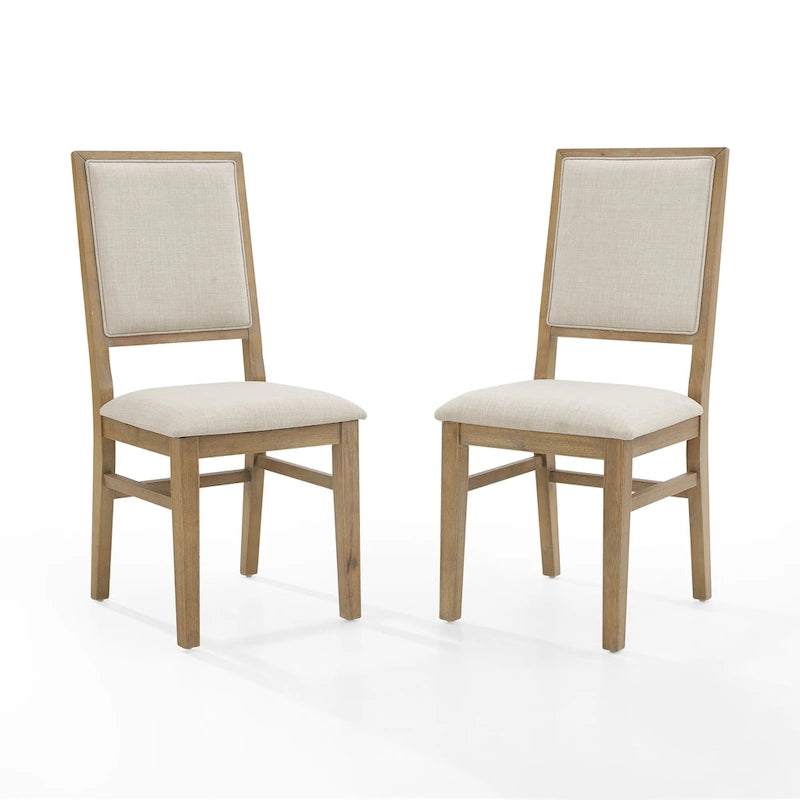 2-teiliges Polsterstuhl-Set – 46,36B x 53,34T x 101,29H cm