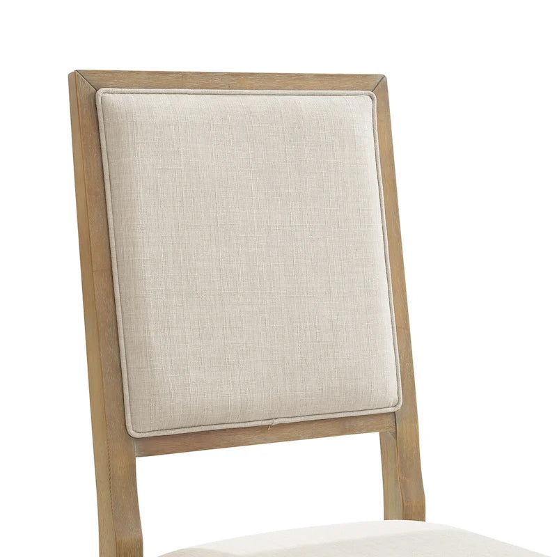 2-teiliges Polsterstuhl-Set – 46,36B x 53,34T x 101,29H cm