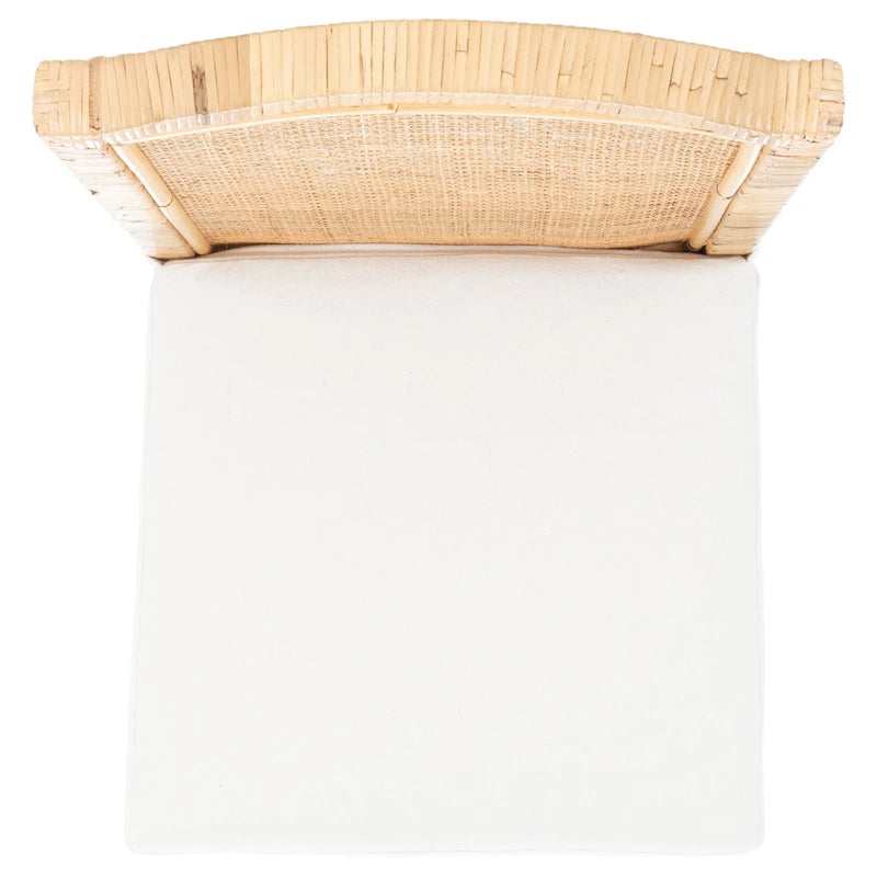 Esszimmerstuhl aus Rattan mit Kissen, 2er-Set – 56B x 46T x 99H