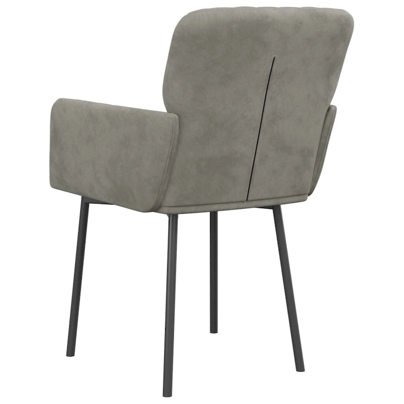 Esszimmerstühle 2 Stück Akzent Stühle Polsterstuhl für Wohnzimmer Samt - 51,6 x 61 x 78,5