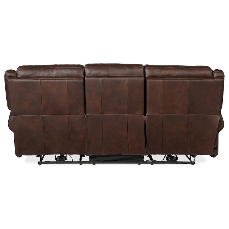89 Wide Power Leder-Sofagarnitur mit Liegefunktion