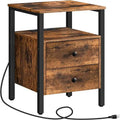 Beistelltisch mit Ladestation – 15.7T x 15.7B x 24H