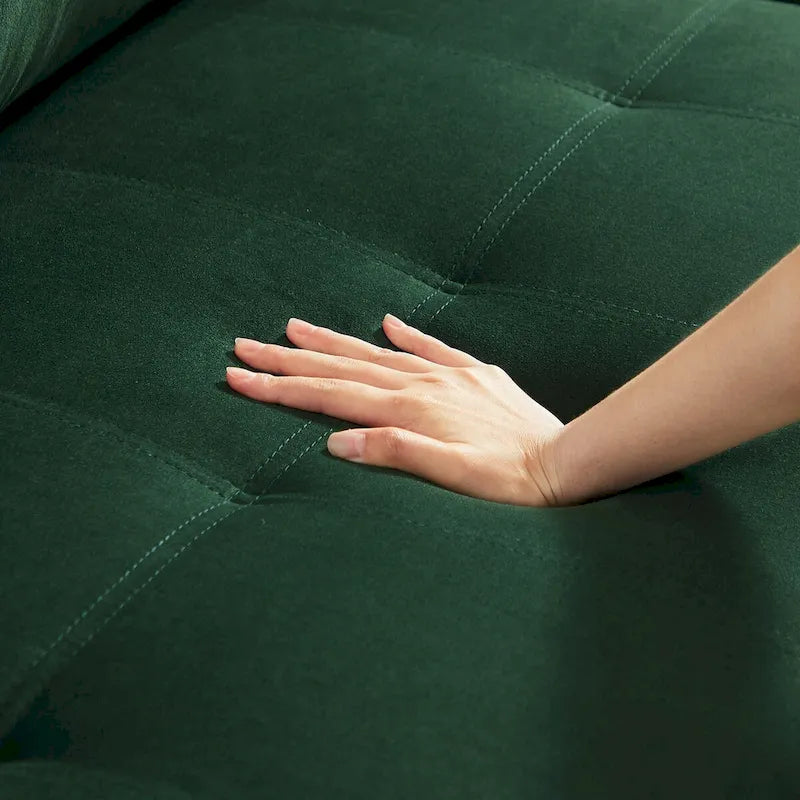 Eckschlafsofa mit Recamiere (links/rechts montierbar) und Stauraum