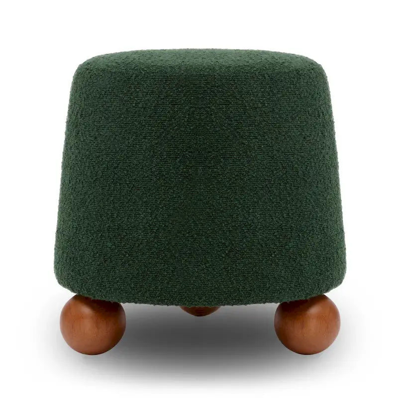 Bouclé-Polsterhocker