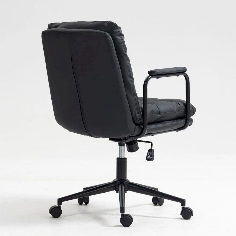 Home Office Schreibtischstuhl Drehstuhl mit gepolsterter Armlehne