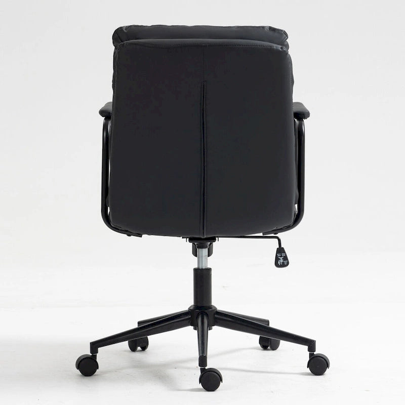 Home Office Schreibtischstuhl Drehstuhl mit gepolsterter Armlehne