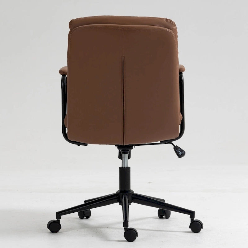 Home Office Schreibtischstuhl Drehstuhl mit gepolsterter Armlehne