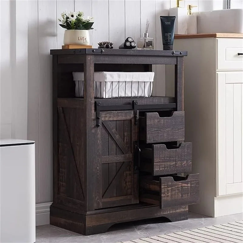 Badezimmer-Bodenschrank – 12T x 23,5B x 32H