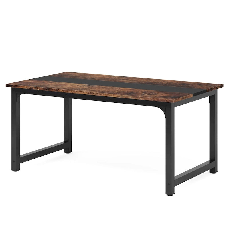 63 Zoll Industrie Esstisch, Moderner Küchentisch - 63 L x 31.5 B x 29.13 H