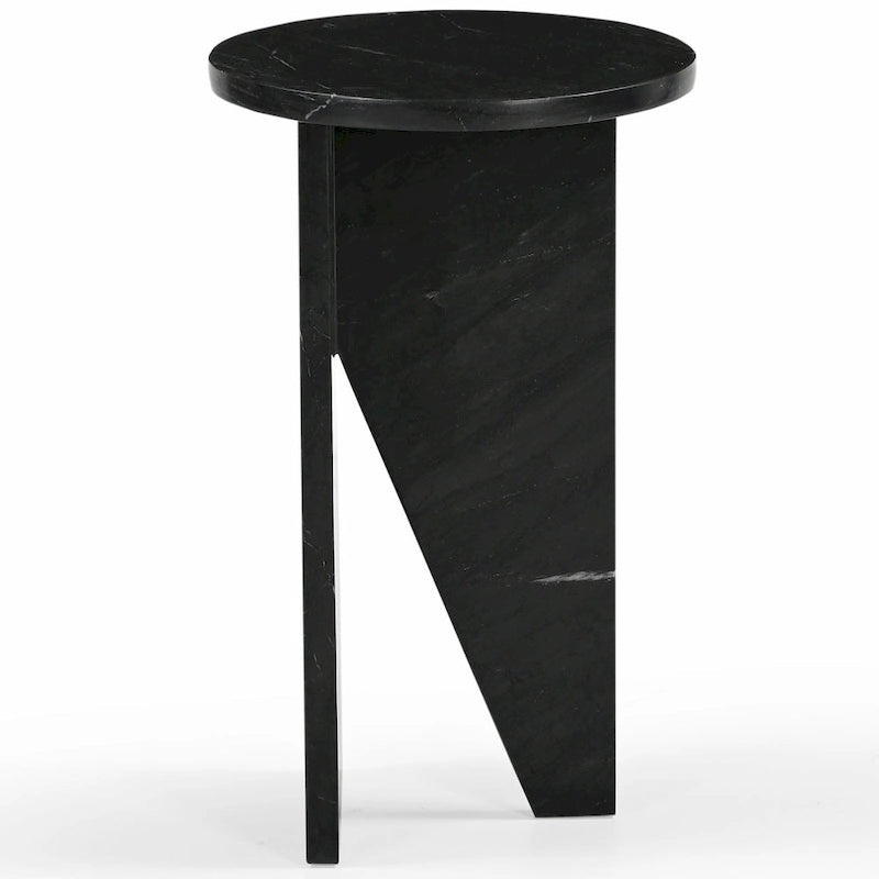Marmor Getränke-Beistelltisch - 12Bx12Tx20H